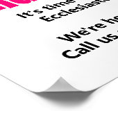 Perinatale psychische aandoeningen poster (Hoek)