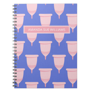 Periode/Menstruatiecyclus - Jouw naam/Monogram nie Notitieboek