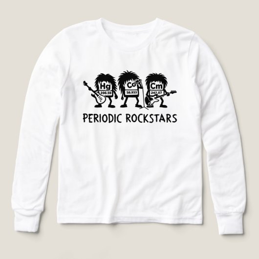 Periodic Rockstars Chemistry Humor (Motif recto)