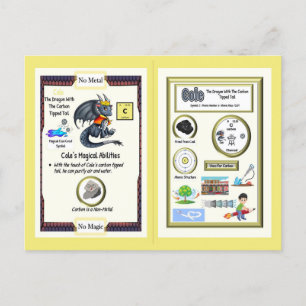 Periodic Table Dragon - Carbon Kaart