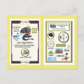 Periodic Table Dragon - Carbon Kaart (Achterkant)