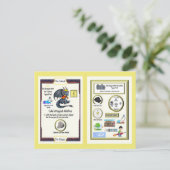 Periodic Table Dragon - Carbon Kaart (Staand voorkant)