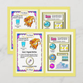 Periodic Table Dragon - Deuterium Kaart (Voorkant / Achterkant)