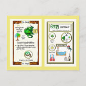 Periodic Table Dragon - Zuurstof Kaart (Achterkant)