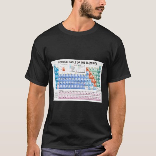 Periodic Table Of Elements Fully Updated  T-shirt (Voorkant)