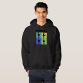 Periodic Table Physics Teacher Hoodie (Voorkant volledig)