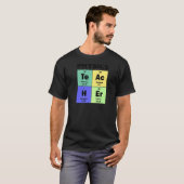Periodic Table Physics Teacher T-shirt (Voorkant volledig)