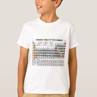 Periodic table t-shirt