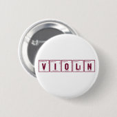 Periodic Violin Button (Voorkant /achterkant)