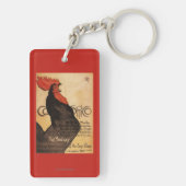 Periodicaal Poster voor promotie van Cocorico Roos Sleutelhanger (achterkant)