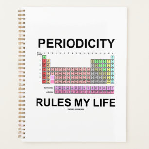 Periodiciteitsregels Mijn Periodieke Humor van de Planner