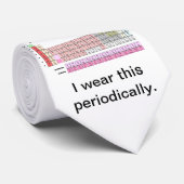 Periodiek Stropdas (Opgerold)