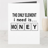 Periodiek Systeem Geld Element Grappig Periodiek S