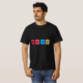 Periodiek Systeem Leraar T-shirt (Voorkant volledig)