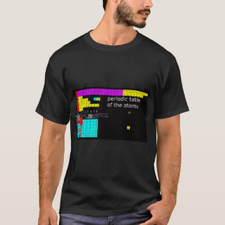 Periodiek systeem-shirt t-shirt