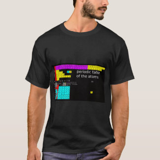 Periodiek Systeem van Atomen t-shirt