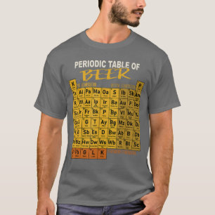 Periodiek Systeem van Bier Ambachtelijke Bierstijl T-shirt