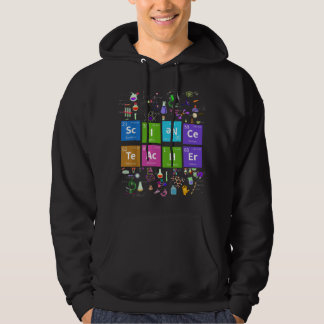 Periodiek Systeem Wetenschapsleraar Chemicus Weten Hoodie
