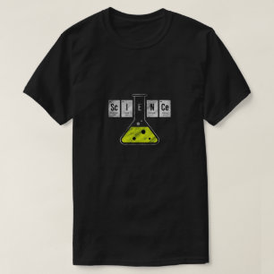 Periodiek Tafel "SCIENCE" T-shirt – Chemie-Inspi