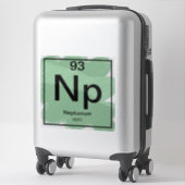 Periodiek Tafel Sticker - Neptunium (Koffer)