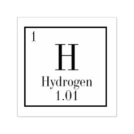 Periodiek Tafelelement Stempel - Waterstof