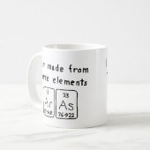 Periodieke de naamnaam van Aras mok (Voorkant links)