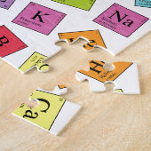 Periodieke elementen legpuzzel (Zijkant)