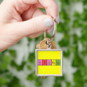 Periodieke het sleutelwoord van de opslag sleutelhanger (Hand)