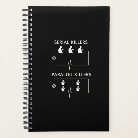 Periodieke Killers Parallel Killers Electricia Fun Planner (Voorkant)
