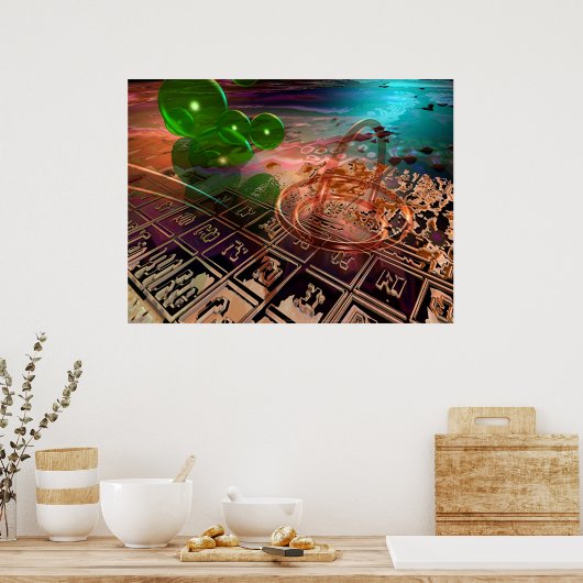 Periodieke Lijst van Elementen Poster (Keuken)
