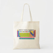 Periodieke Lijst van Elementen Tote Bag (Voorkant)
