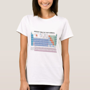 Periodieke Lijst van Elementen volledig bijgewerkt T-shirt