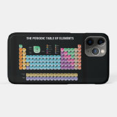 Periodieke lijst van elementen werpen kussen Case-Mate iPhone case (Achterkant (horizontaal))