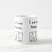 Periodieke mok van de Naam van de Gavin (Center)