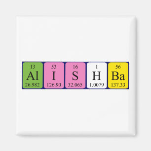 Periodieke naam van Alishba magnet Magneet
