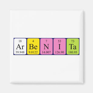 Periodieke naam van Arbenita magnet Magneet
