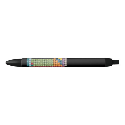 Periodieke Periodieke Lijst van Elementen - Studen Zwarte Inkt Pen (Voorkant)