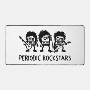 Periodieke Rocksterren Chemie Humor Bureaumat
