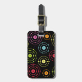 Periodieke schelpen bagagelabel (Voorkant verticaal)