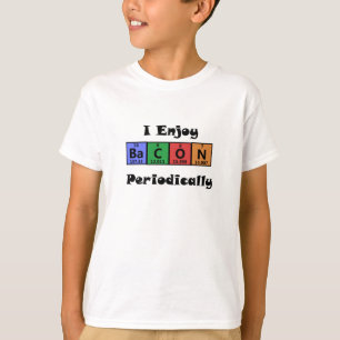 Periodieke Tabel Bacon Science Chemistry Funny T-shirt