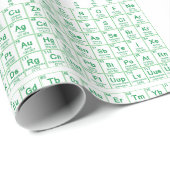 "Periodieke tabel" Cadeaupapier (Rol Hoek)
