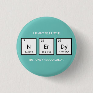 Periodieke Tabel Humor Funny Science Pun Ma Ronde Button 3,2 Cm