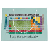 Periodieke tabel met elementen large cadeauzakje (Voorkant)