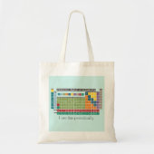 Periodieke tabel met elementen tote bag (Voorkant)