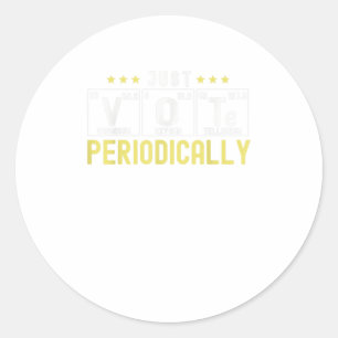 Periodieke tabel Stemming primaire elementen Net V Ronde Sticker