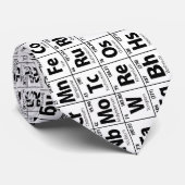 Periodieke tabel stropdas (Opgerold)