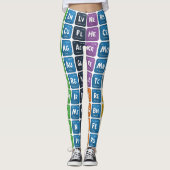 Periodieke tabel van de elementen 3 leggings (Voorkant)