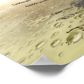 Periodieke tabel van de elementen poster (Hoek)