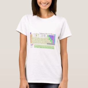 Periodieke tabel van de elementen t-shirt