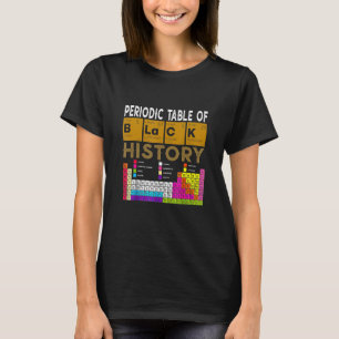 Periodieke tabel van de Geweldige Afrikaanse Co. u T-shirt